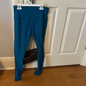 blue lululemon leggings